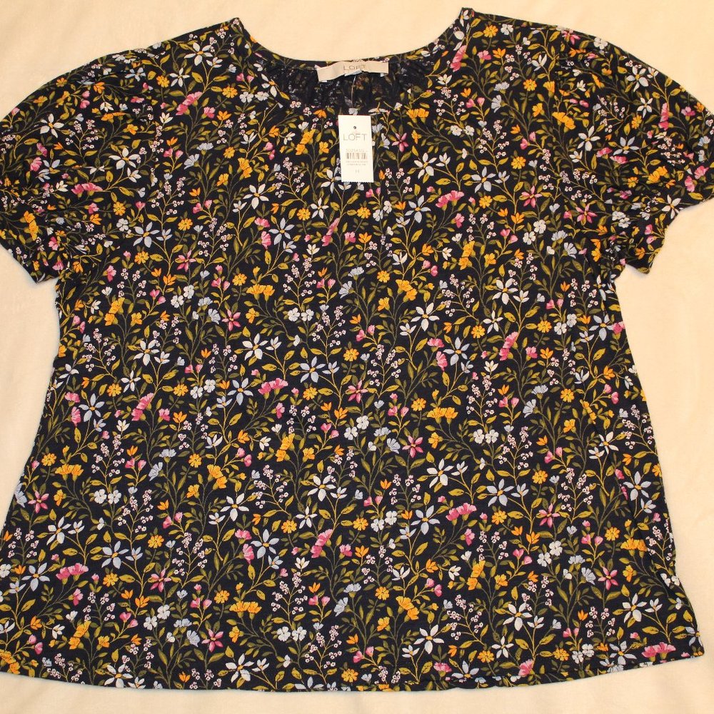Loft Floral Blouse